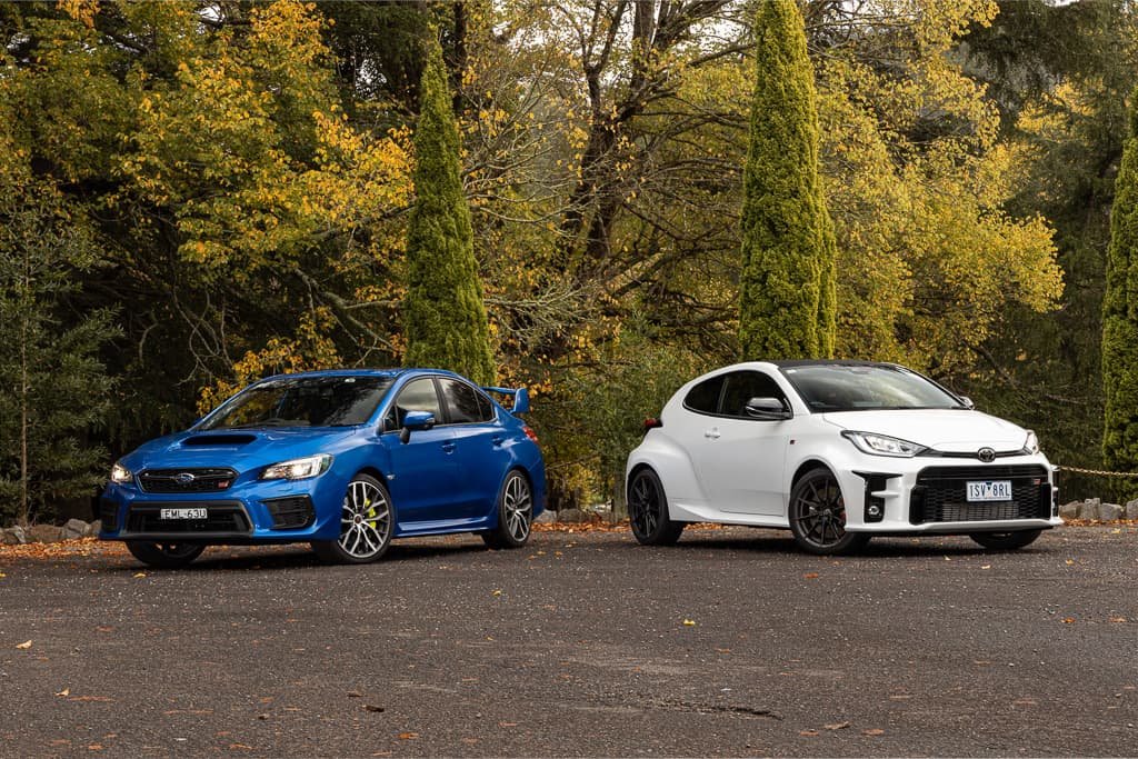 Mira el video del Subaru WRX con el modo CVT vs Toyota GR Yaris en una batalla AWD